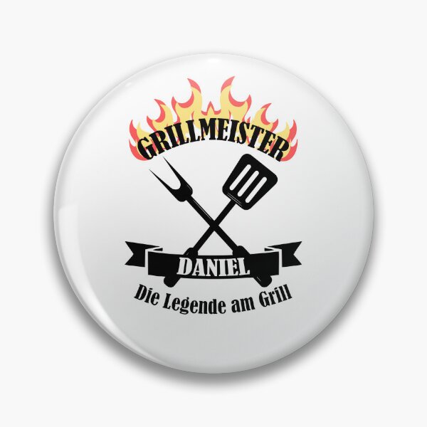Item preview, Grill master Daniel funny saying first name designed and sold by JanooFactory.