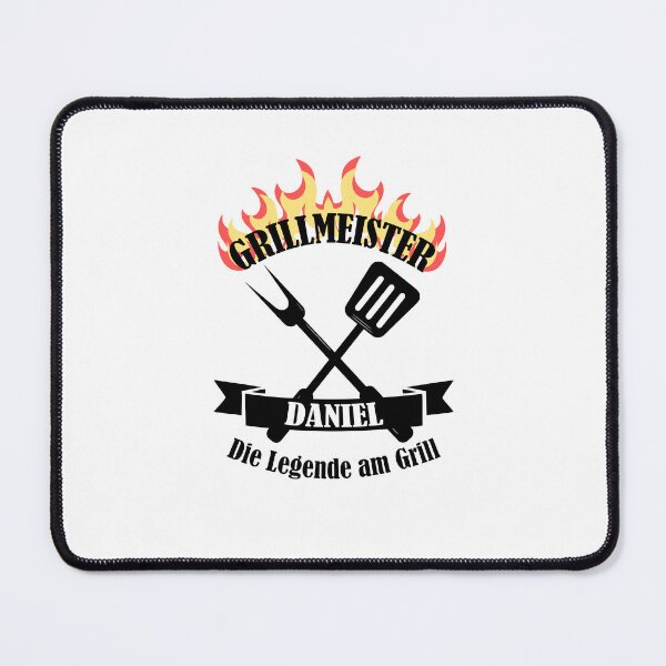Item preview, Grill master Daniel funny saying first name designed and sold by JanooFactory.