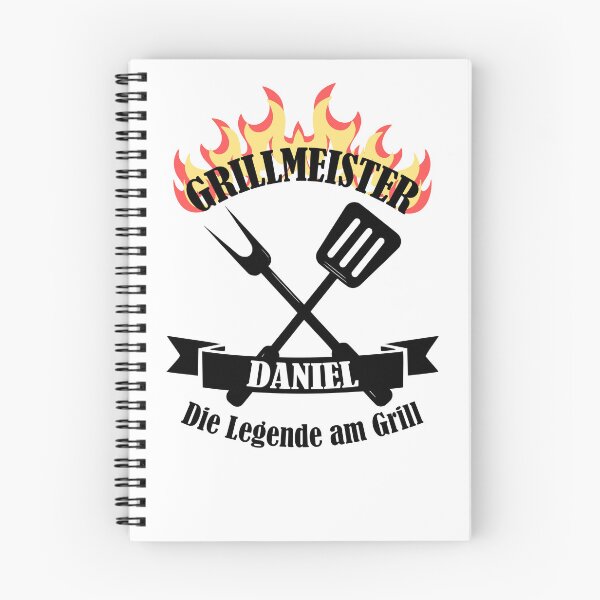 Item preview, Grill master Daniel funny saying first name designed and sold by JanooFactory.