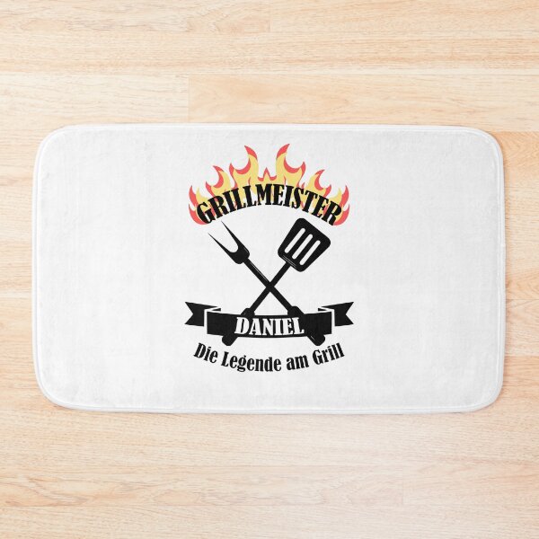 Item preview, Grill master Daniel funny saying first name designed and sold by JanooFactory.