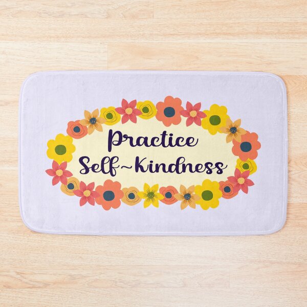 Item preview, Practice Self-Kindness - self love quote - purple designed and sold by MOONINSPIRATION.