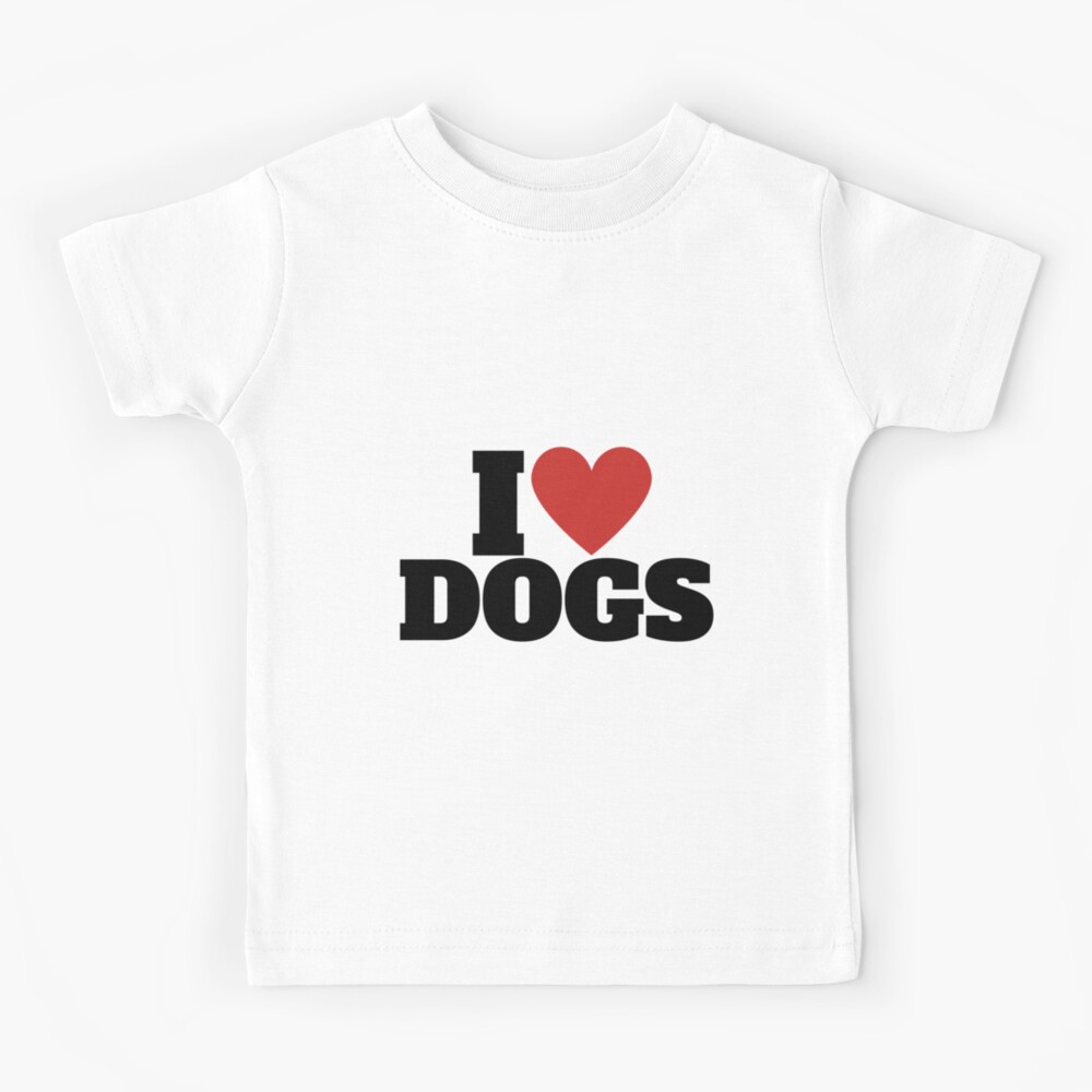 i love dogs shirt