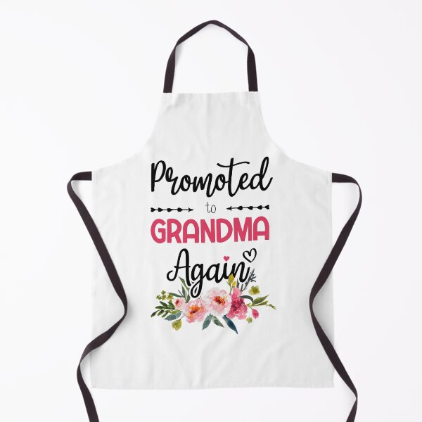 Item preview, Promoted to Grandma Again New Grandma Flowers Gift designed and sold by BestComicss.