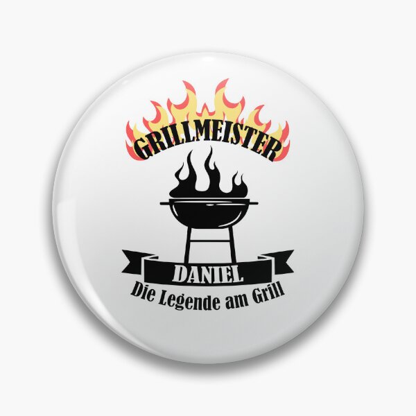 Item preview, Grill master Daniel funny saying first name designed and sold by JanooFactory.