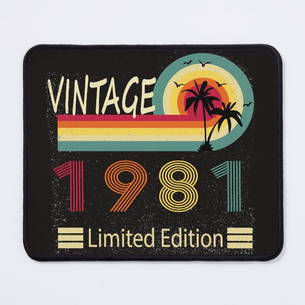 Item preview, Vintage 1981 Limited Edition - 1981 Birthday 41st Birthday Gift - retro - 41 Year Old Classic designed and sold by SimoSaladain.