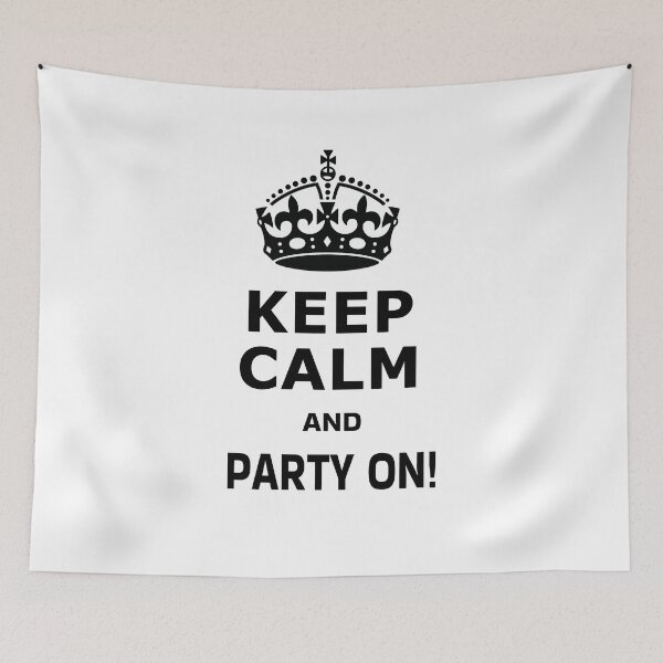 Item preview, Keep Calm and Party On! designed and sold by vanedwards5150.
