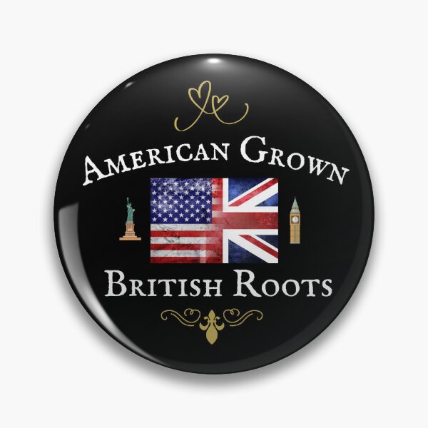 Item preview, AMERICAN GROWN, BRITISH ROOTS designed and sold by Krafty  Arts Studio.
