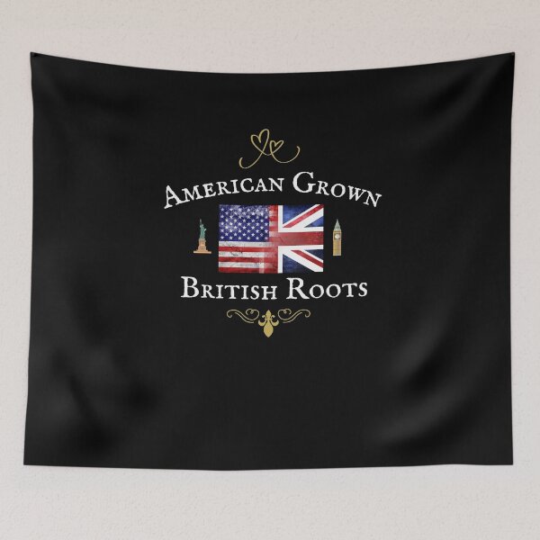 Item preview, AMERICAN GROWN, BRITISH ROOTS designed and sold by Krafty  Arts Studio.