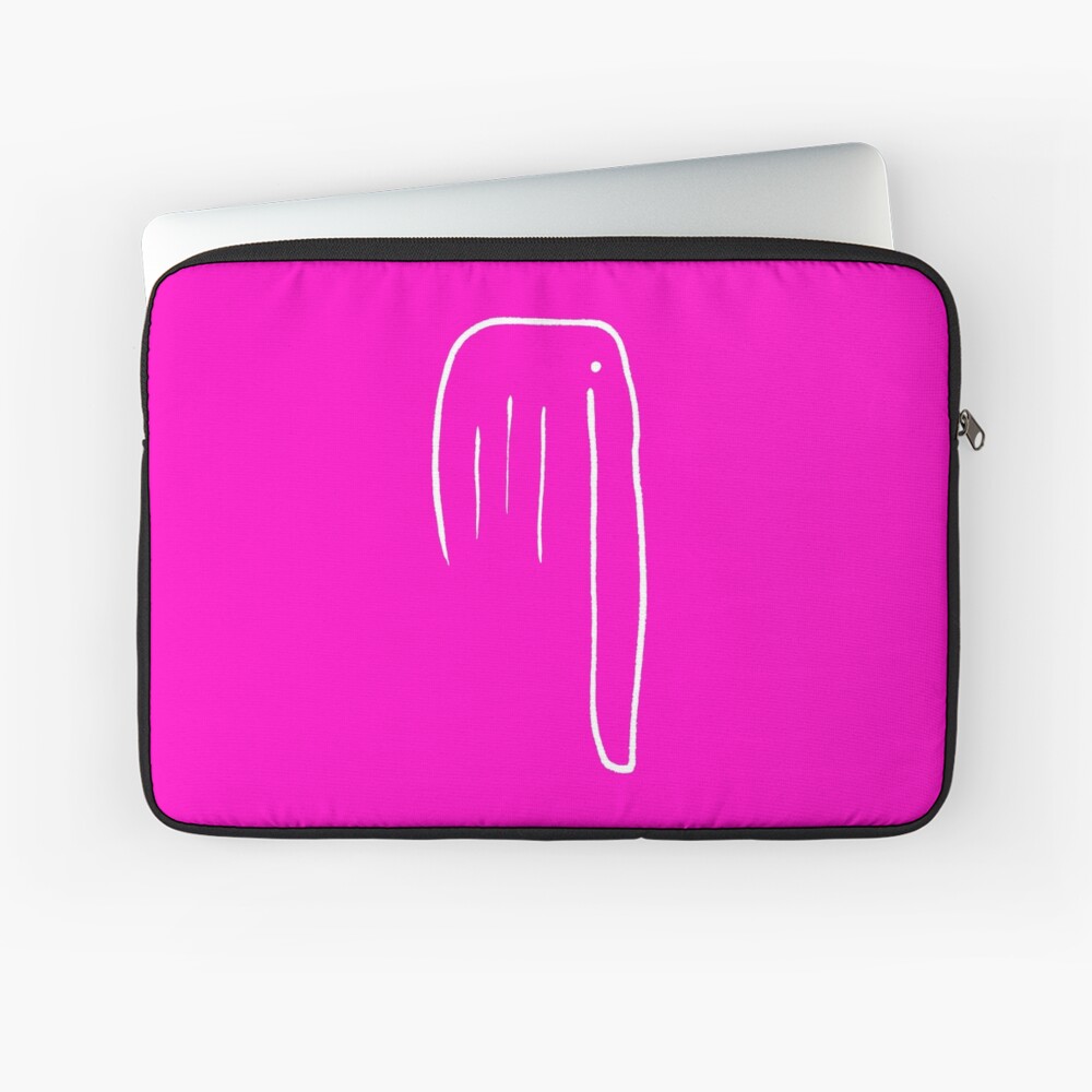 Elephant in Four Lines Laptop Sleeve