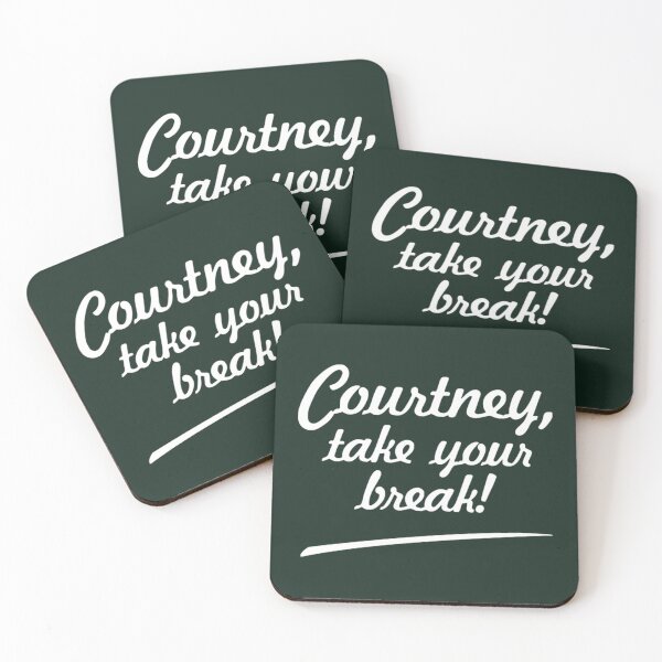 Item preview, Courtney, take your break! - White Fitted  designed and sold by Roseandesign.