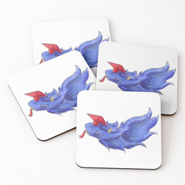 Item preview, Blue Betta Grad (Thank You Card) designed and sold by KOKeefeArt.