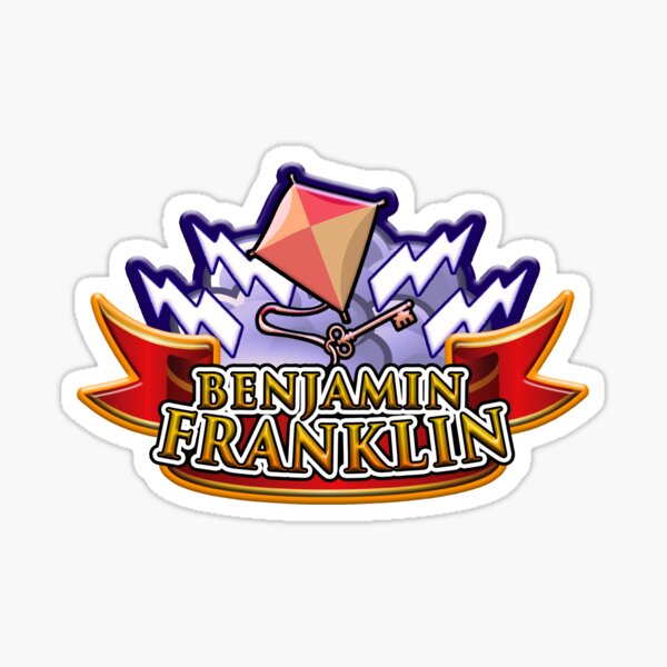 Benjamin Franklin Sticker