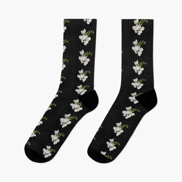 Item preview, Freesia on black...#2 designed and sold by Linda Bianic.