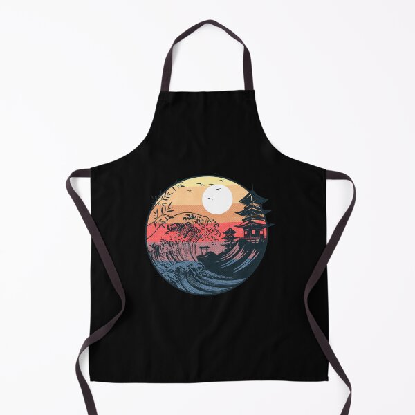 Item preview, The Great Sunset Wave Hokusai Kaiju designed and sold by ViolaWolff.