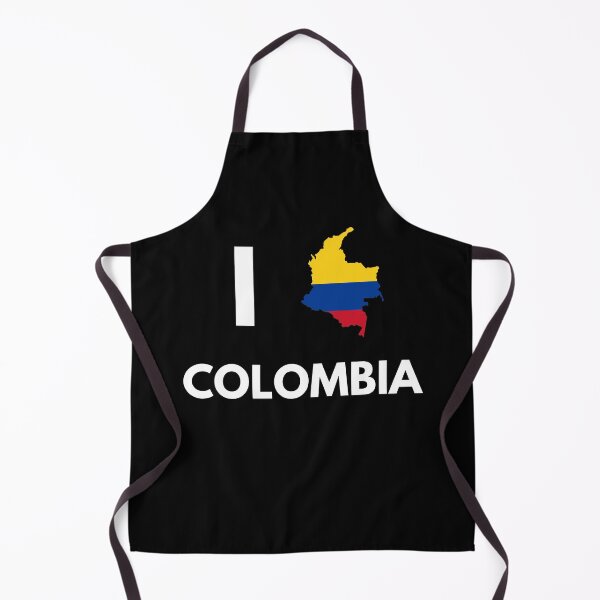 Item preview, I LOVE COLOMBIA COLOMBIAN FLAG designed and sold by Suzy Perez Art.