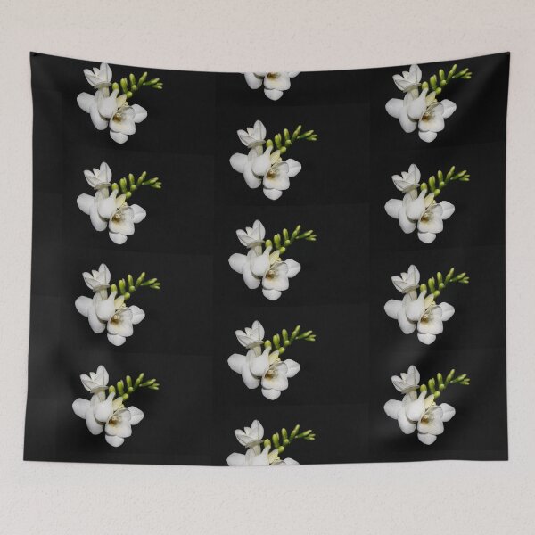 Item preview, Freesia on black...#2 designed and sold by Linda Bianic.
