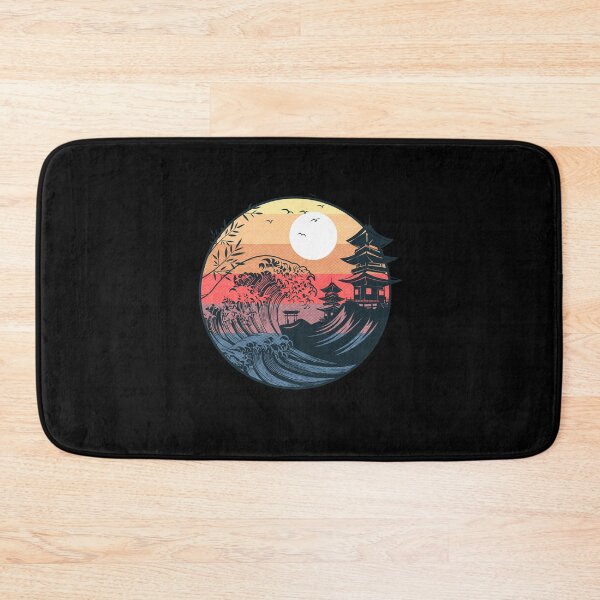 Item preview, The Great Sunset Wave Hokusai Kaiju designed and sold by ViolaWolff.