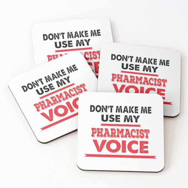 Item preview, Don't Make Me Use My Pharmacist Voice - Funny Pharmacist Quote Gift Idea For Men and Womens designed and sold by Mmmm3344.