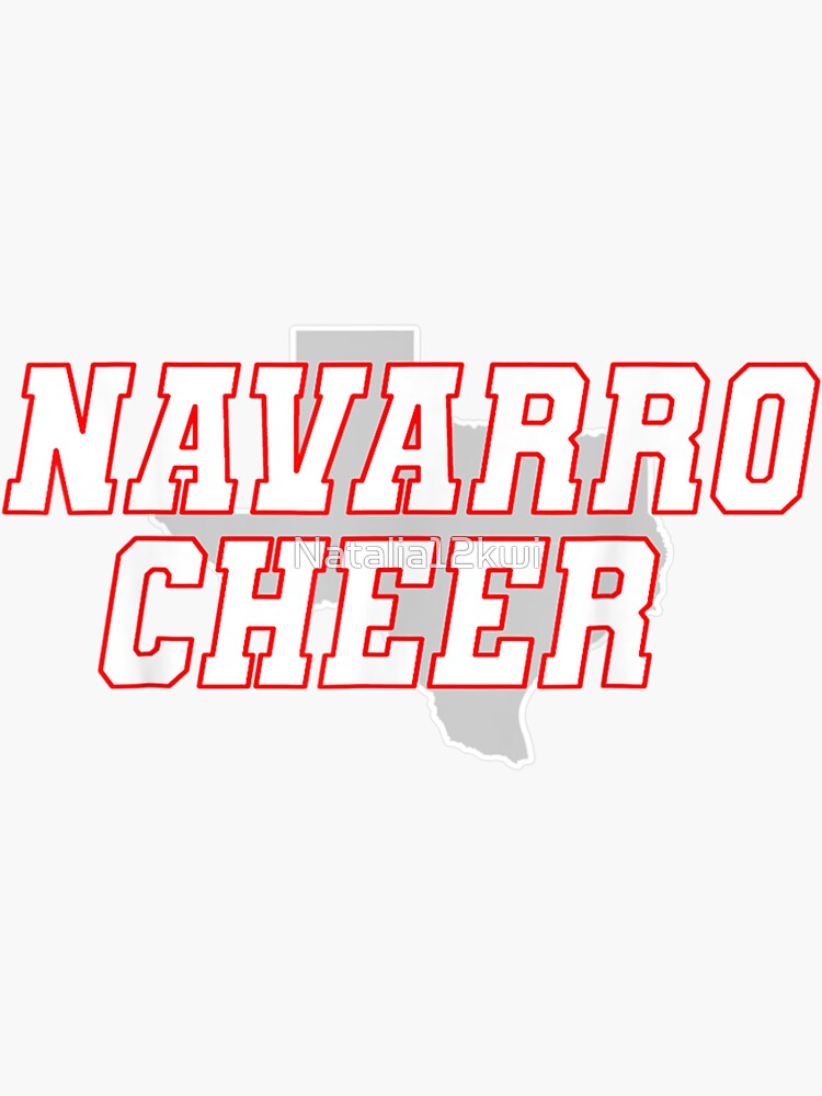 "Navarro Cheer Texas Logo" Sticker by Natalia12kwi Redbubble
