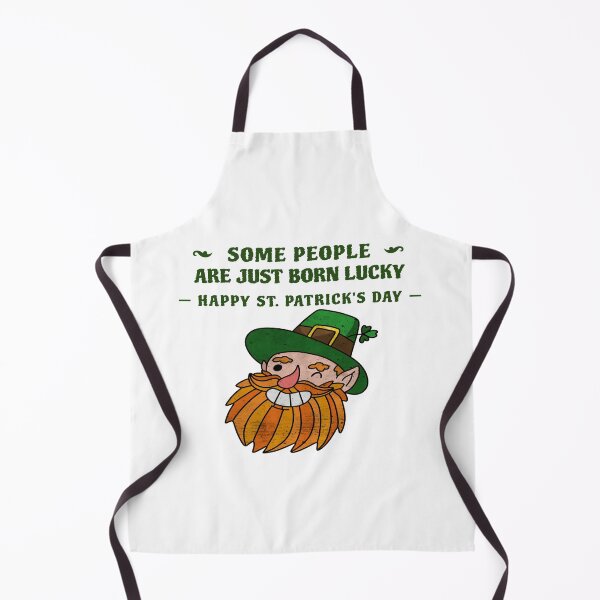 Item preview, ST. Patrick's Day - Some People Are Just Born Lucky With Leprechaun designed and sold by LMcDs.