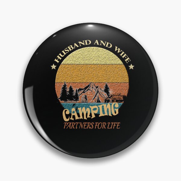 Item preview, Husband And Wife Camping Partners For Life designed and sold by Red123shop.