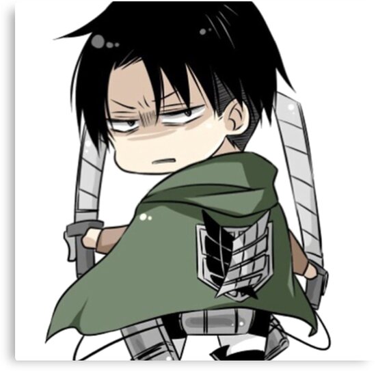 « Levi Kawaii », Impressions sur toile par Markitos19821 | Redbubble