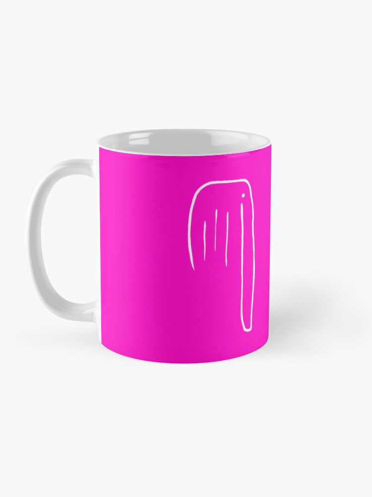 Alternate view of Elephant in Four Lines Coffee Mug