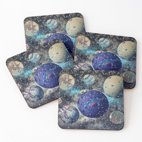 Item preview, Blue Fantasy Galaxy designed and sold by Roanemermaid.