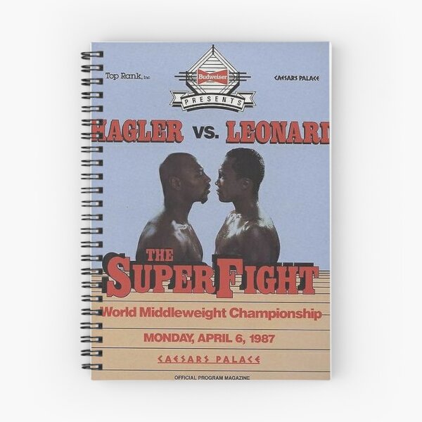 Item preview, Marvin Hagler vs Sugar Ray Leonard Poster designed and sold by PeacefulRiver.