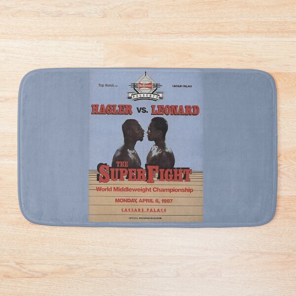 Item preview, Marvin Hagler vs Sugar Ray Leonard Poster designed and sold by PeacefulRiver.