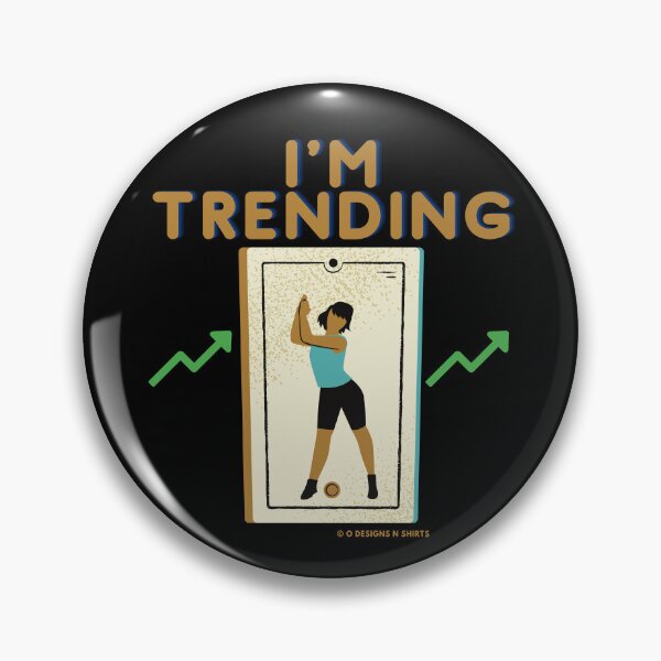 Item preview, I'm Trending Woman (Brown) designed and sold by ODesignsNShirts.