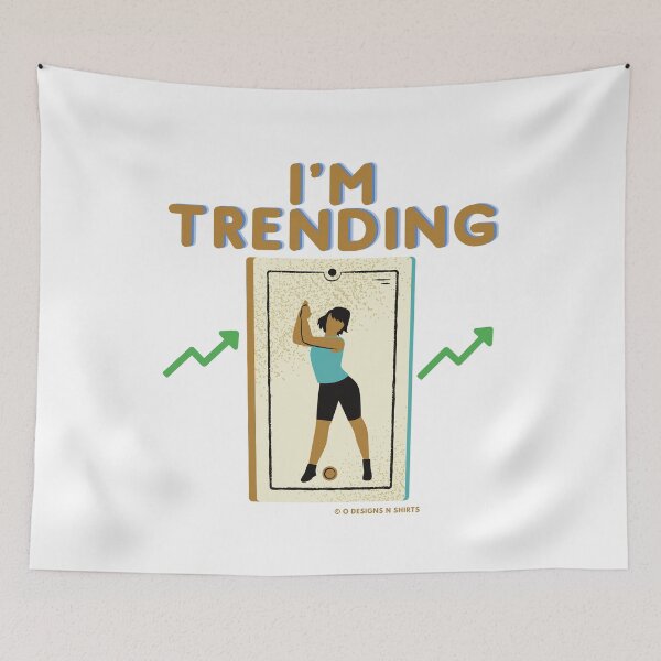 Item preview, I'm Trending Woman (Brown) designed and sold by ODesignsNShirts.