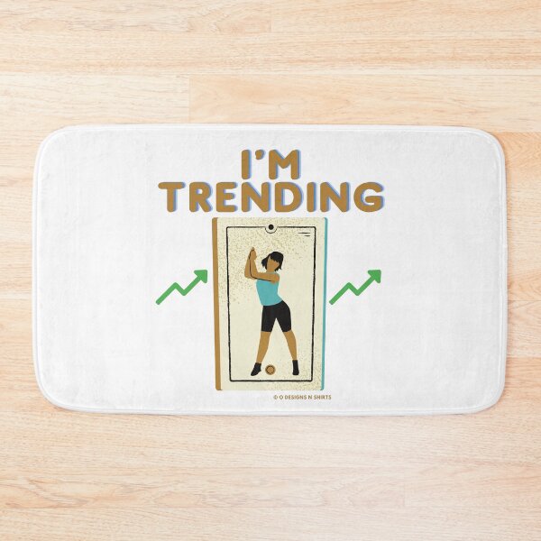 Item preview, I'm Trending Woman (Brown) designed and sold by ODesignsNShirts.
