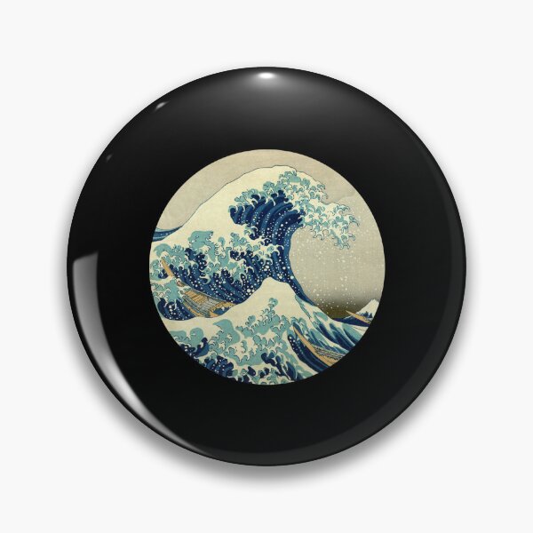 Item preview, The Great Wave off Kanagawa Hokusai Kaiju designed and sold by ViolaWolff.