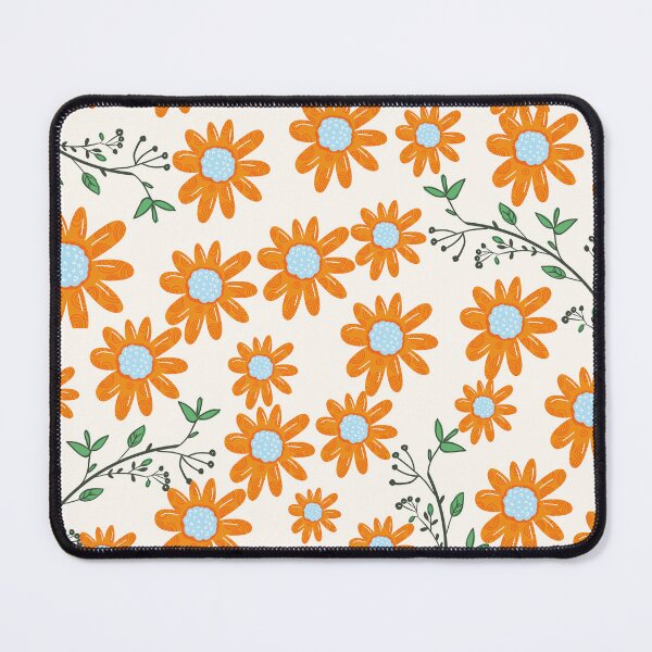 Item preview, Watercolors Orange Flowers pattern designed and sold by IZIStore.