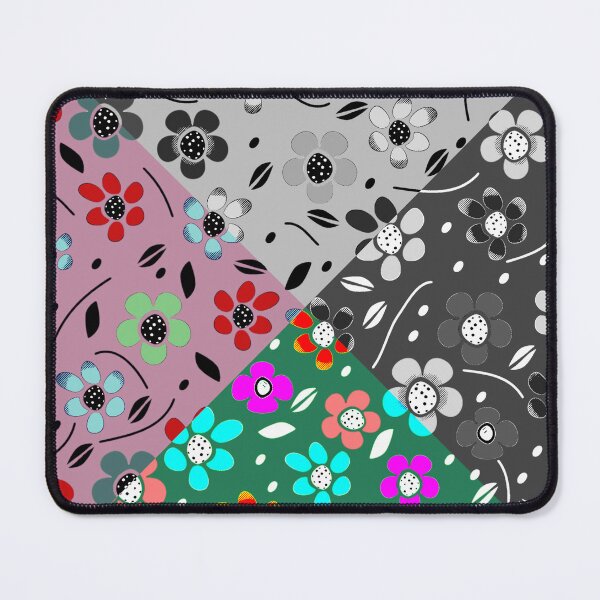 Item preview, Quad Color Sequence Floral Pattern Collage designed and sold by RyanCaudell.