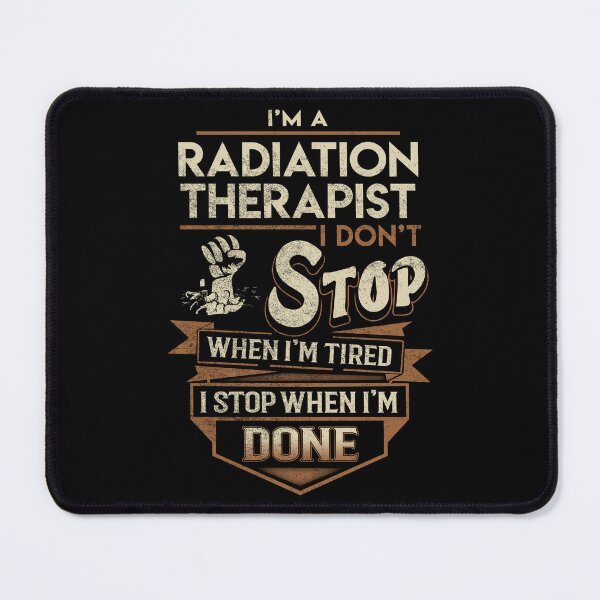 Item preview, Radiation Therapist T Shirt - I Stop When Done Job Gift Item Tee designed and sold by natalinedk.
