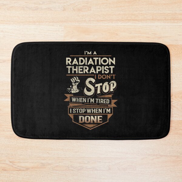 Item preview, Radiation Therapist T Shirt - I Stop When Done Job Gift Item Tee designed and sold by natalinedk.