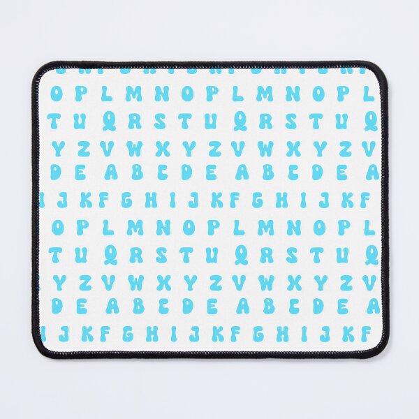 Item preview, ABC Alphabet Blue designed and sold by MadeByBeata.