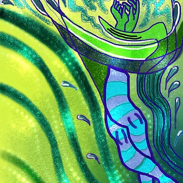 Artwork thumbnail, Draining by RADBethDesigns