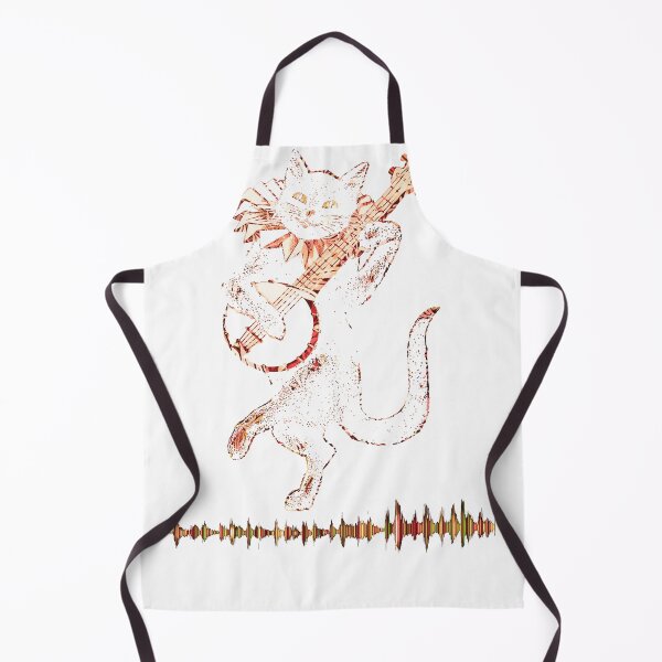 Item preview, funny cut cat dance with gettar classic T-Shirt designed and sold by azzeddine ⭐⭐⭐⭐⭐.