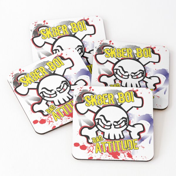 Item preview, Sk8er Boi Bad Attitude T shirt/gift designed and sold by PineappleBlend.