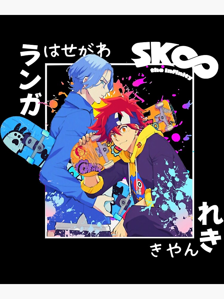 sk8 the infinity manga panel | Greeting Card