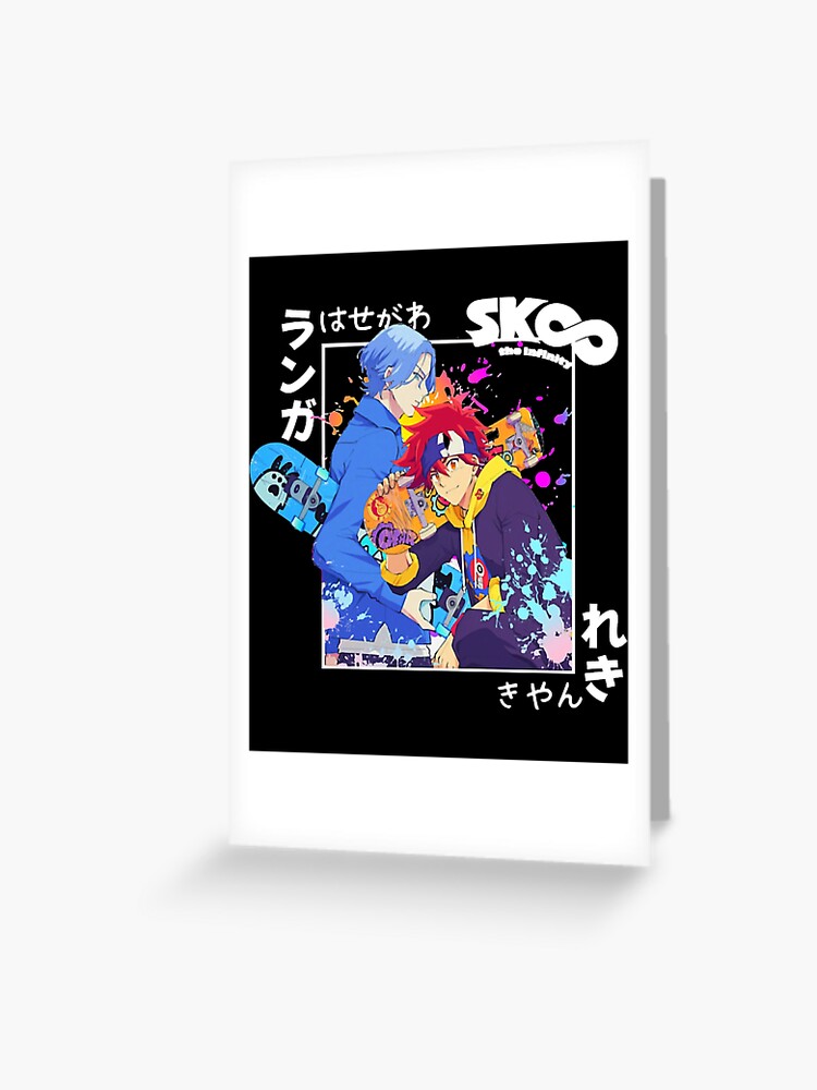 sk8 the infinity manga panel | Greeting Card