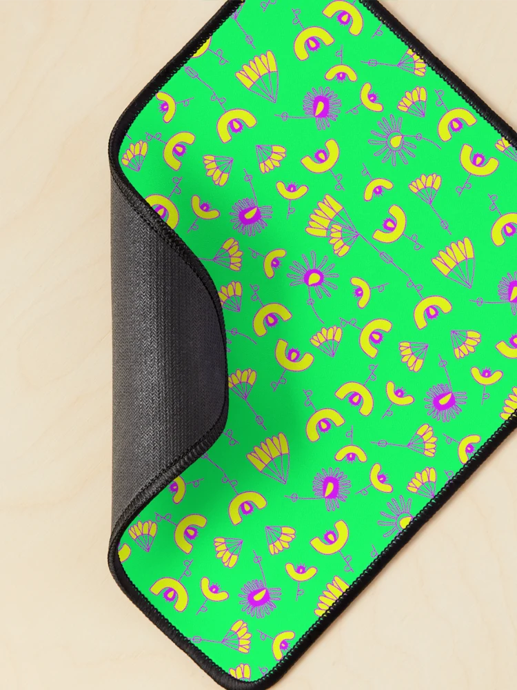 Thumbnail 2 of 5, Mouse Pad, Retro Abstract Multi Color Pattern designed and sold by Hic21.