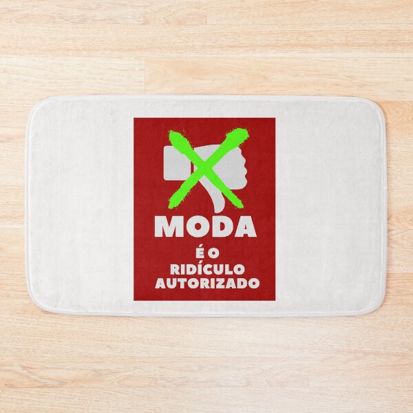 Item preview, Moda é o ridículo autorizado designed and sold by TeaMugPhrases.