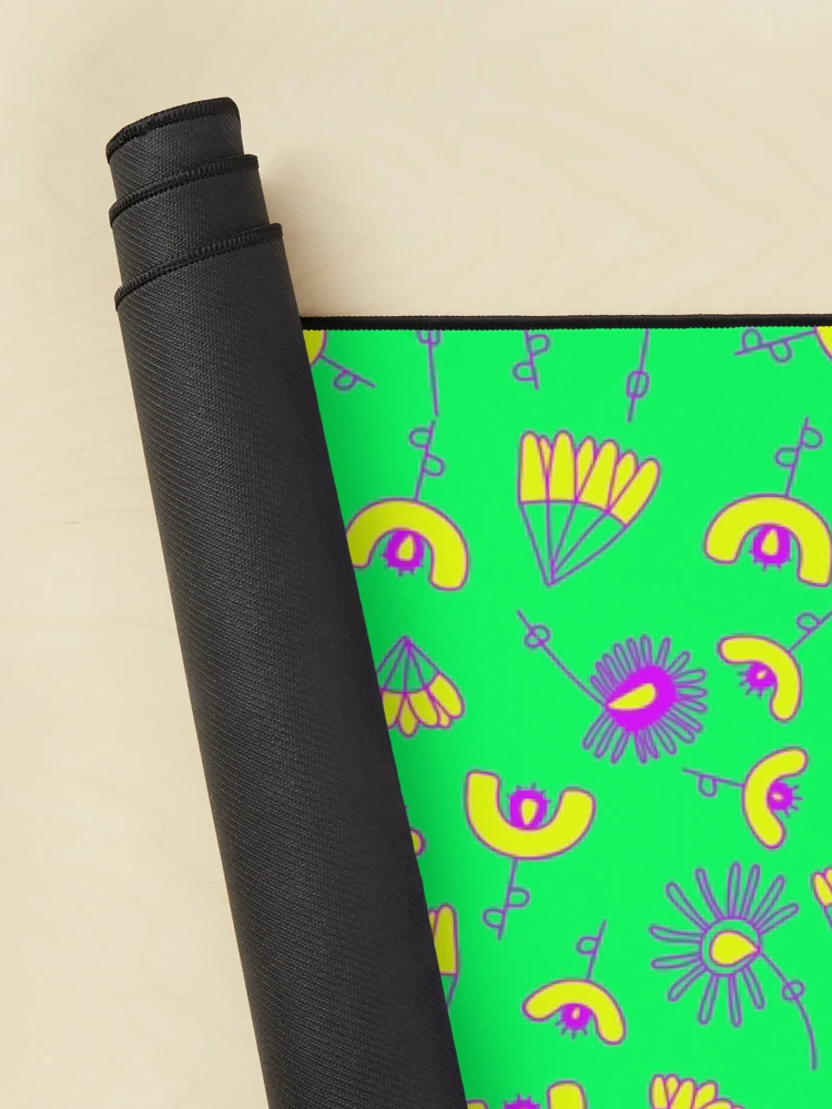 Thumbnail 2 of 5, Mouse Pad, Retro Abstract Multi Color Pattern designed and sold by Hic21.