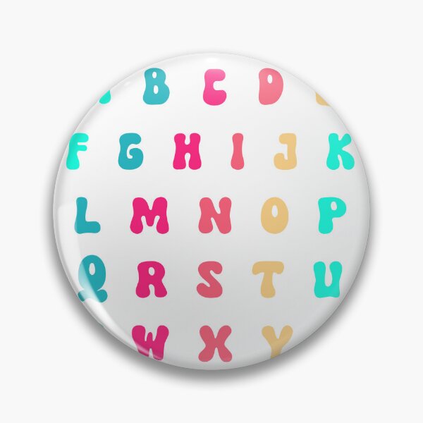 Item preview, ABC Alphabet Neon designed and sold by MadeByBeata.
