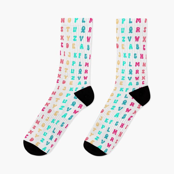 Item preview, ABC Alphabet Neon designed and sold by MadeByBeata.