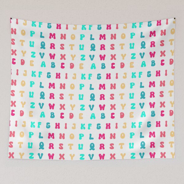 Item preview, ABC Alphabet Neon designed and sold by MadeByBeata.